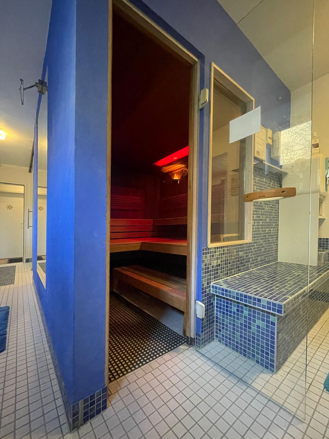 Unsere Sauna